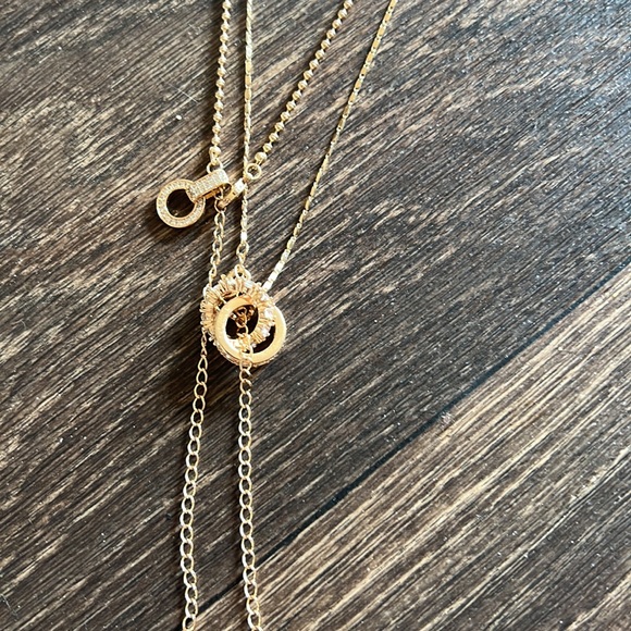 Layered Gold Necklace - Picture 2 of 3
